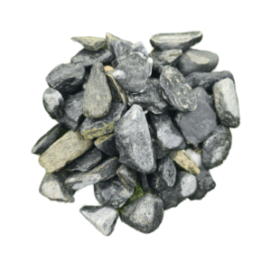 Green pebbles 3-6 cm (1 kg)