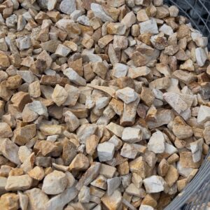 Yellow pebbles 1-3 cm (1 kg)